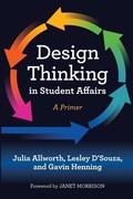 Cover: Design Thinking in Student Affairs - Stylus Publishing