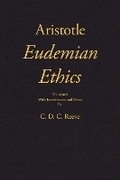 Cover: Eudemian Ethics - Hackett Publishing Co, Inc