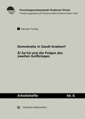 Cover: Demokratie in Saudi Arabien? - Klaus Schwarz Verlag