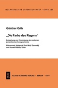Cover: Die Farbe des Regens - Klaus Schwarz Verlag