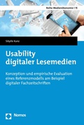 Cover: Usability digitaler Lesemedien - Nomos