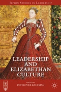 Cover: Leadership and Elizabethan Culture - Palgrave MacMillan