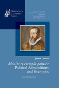 Cover: Justus Lipsius, Monita et exempla politica / Political Admonitions and Examples - Leuven University Press
