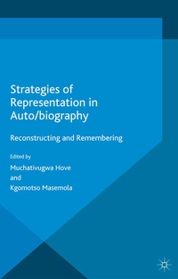 Abbildung von: Strategies of Representation in Auto/biography - Palgrave Macmillan