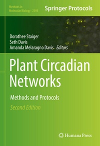 Enlarge image Cover: Plant Circadian Networks - Springer
