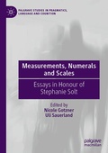 Cover: Measurements, Numerals and Scales - Palgrave Macmillan