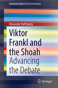Cover: Viktor Frankl and the Shoah - Springer