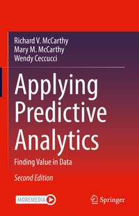 Enlarge image Cover: Applying Predictive Analytics - Springer