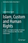 Cover: Islam, Custom and Human Rights - Springer