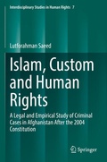 Cover: Islam, Custom and Human Rights - Springer