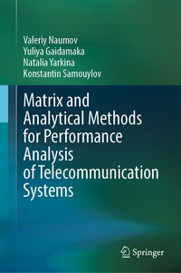 Abbildung von: Matrix and Analytical Methods for Performance Analysis of Telecommunication Systems - Springer