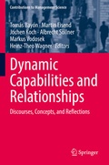 Cover: Dynamic Capabilities and Relationships - Springer