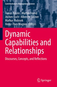 Enlarge image Cover: Dynamic Capabilities and Relationships - Springer