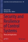 Cover: Security and Resilience of Control Systems - Springer