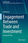 Cover: Engagement Between Trade and Investment - Springer