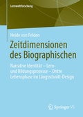 Cover: Zeitdimensionen des Biographischen - Springer VS