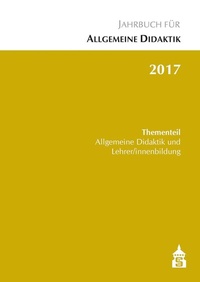 Abbildung von: Jahrbuch für Allgemeine Didaktik 2017 - Schneider bei wbv