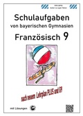 Cover: Franz&ouml;sisch 9 Schulaufgaben (G9, LehrplanPLUS) nach D&eacute;couvertes 4von bayerischen Gymnasien mit L&ouml;sungen - Durchblicker Verlag