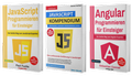 Cover: JavaScript Programmieren f&uuml;r Einsteiger + JavaScript Kompendium + Angular Programmieren f&uuml;r Einsteiger - BMU Media Verlag