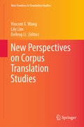 Cover: New Perspectives on Corpus Translation Studies - Springer