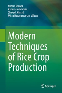 Enlarge image Cover: Modern Techniques of Rice Crop Production - Springer