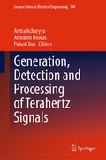 Cover: Generation, Detection and Processing of Terahertz Signals - Springer