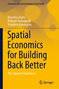 Cover: Spatial Economics for Building Back Better - Springer