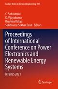 Cover: Proceedings of International Conference on Power Electronics and Renewable Energy Systems - Springer