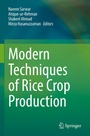Cover: Modern Techniques of Rice Crop Production - Springer