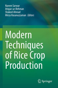 Enlarge image Cover: Modern Techniques of Rice Crop Production - Springer