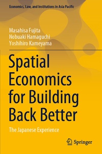 Enlarge image Cover: Spatial Economics for Building Back Better - Springer