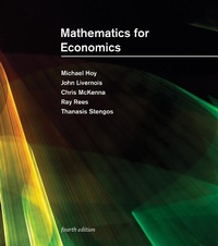 Abbildung von: Mathematics for Economics, fourth edition - MIT Press