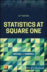 Enlarge image Cover: Statistics at Square One 12th Edition - Wiley