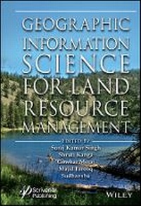 Enlarge image Cover: Geographic Information Science for Land Resource Management - Wiley