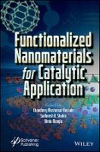 Enlarge image Cover: Functionalized Nanomaterials for Catalytic Application - Wiley