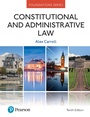 Cover: Constitutional and Administrative Law - Pearson