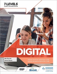 Abbildung von: Digital T Level: Digital Support Services and Digital Business Services (Core) - Hodder Education