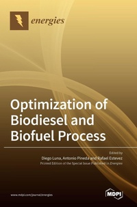 Enlarge image Cover: Optimization of Biodiesel and Biofuel Process - MDPI AG