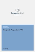 Cover: Mergers & Acquisitions XXII - Schulthess Juristische Medien