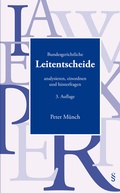 Cover: Bundesgerichtliche Leitentscheide - Schulthess Juristische Medien