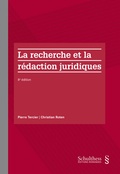 Cover: La recherche et la r&eacute;daction juridiques - Schulthess Juristische Medien