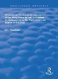 Cover: Shakespeare Restored - Routledge