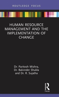 Enlarge image Cover: Human Resource Management and the Implementation of Change - Routledge