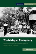 Cover: The Malayan Emergency - Cambridge University Press