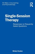 Cover: Single-Session Therapy - Routledge