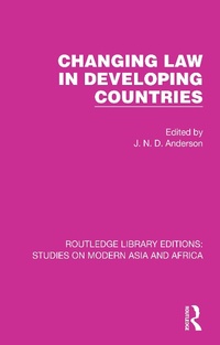 Abbildung von: Changing Law in Developing Countries - Routledge