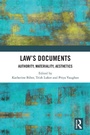 Cover: Law's Documents - Routledge