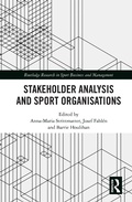 Cover: Stakeholder Analysis and Sport Organisations - Routledge