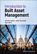 Cover: Introduction to Built Asset Management - Wiley-ISTE