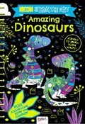 Cover: Neon Scratch Art: Amazing Dinosaurs - Bookoli Limited